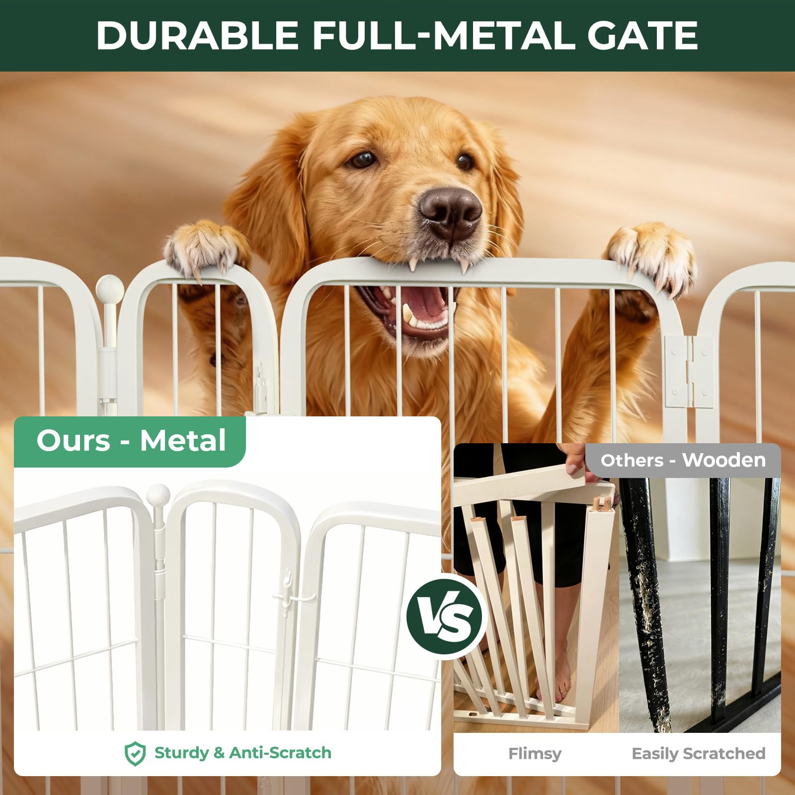 FXW Extra-Wide Indoor Dog Gate