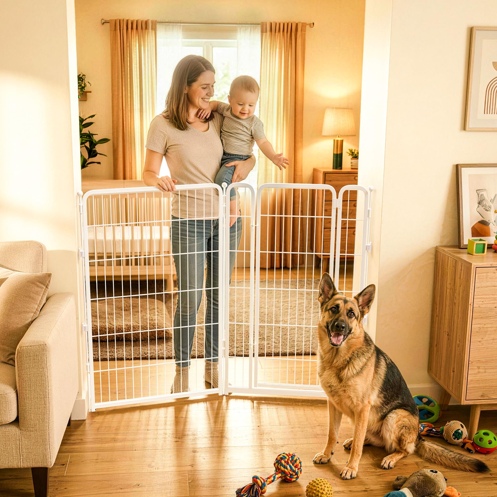 FXW Extra-Wide Indoor Dog Gate