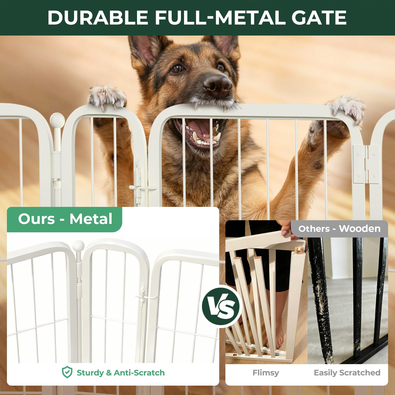 FXW Extra-Wide Indoor Dog Gate