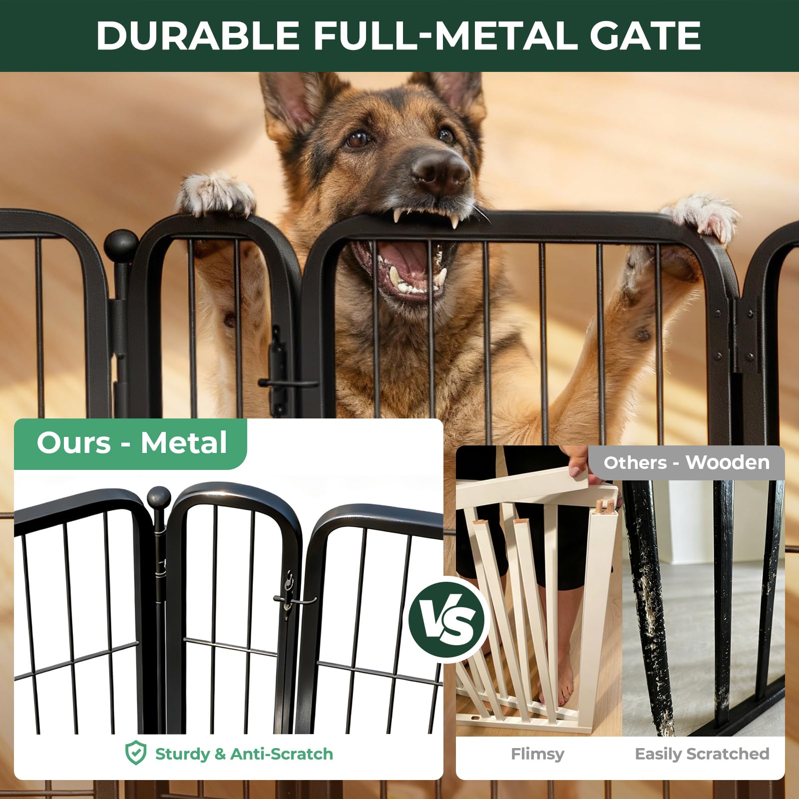 FXW Extra-Wide Indoor Dog Gate