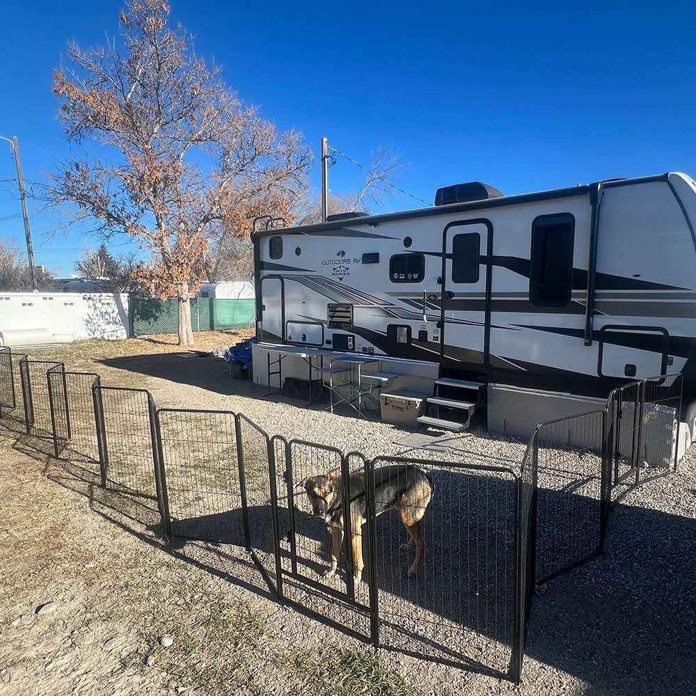 Dog Stop For Rv Instant Dog Playpen for RV Trips – FXW