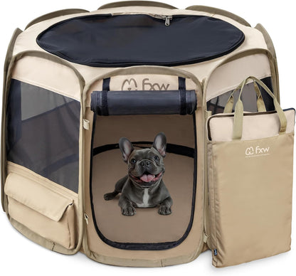 GoTent Dog Playpen Designed for Indoor/Outdoor/Travel Use