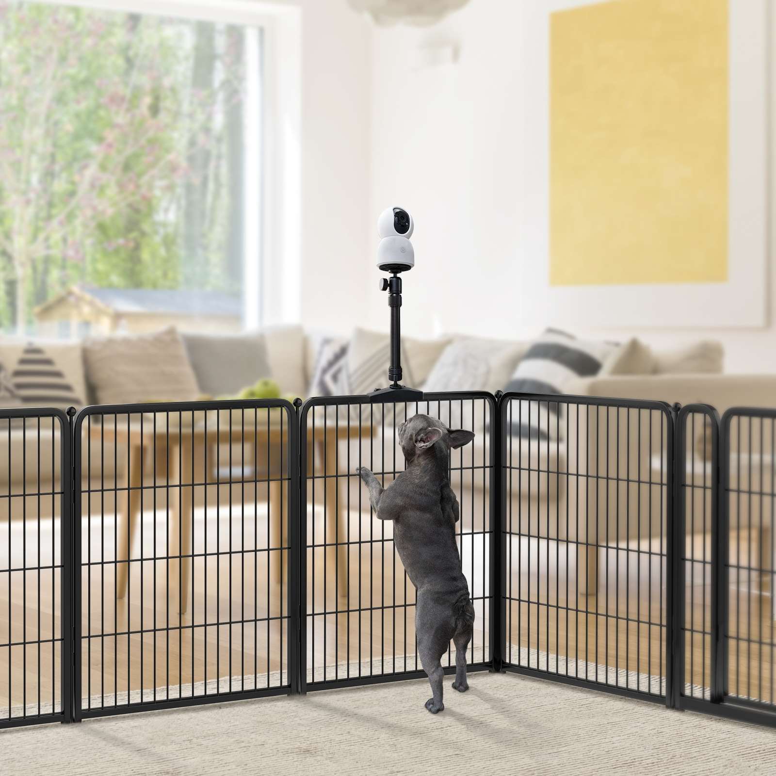 Camera Mount for FXW Playpen to Watch Your Dogs FXW
