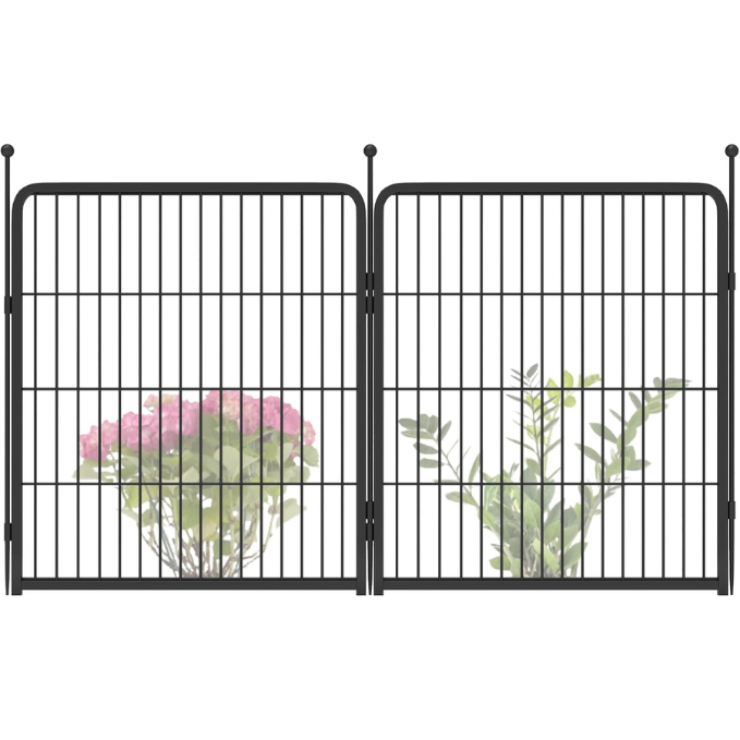 FXW Outdoor Dog & Garden Fence for Yard