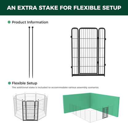 1 Add-On Gate Panel for Rollick Dog Playpen