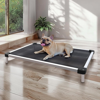 TitanNest Cooling Chew-Proof Elevated Dog Bed for Your Chewer