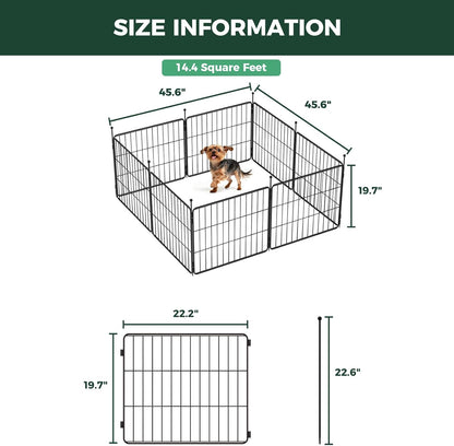 MiniPaws Dog Playpen Designed for Puppies / Small Dogs