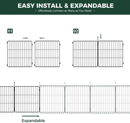 MiniPaws Dog Playpen Designed for Puppies / Small Dogs