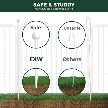 White Rollick Dog Playpen for All-Terrain