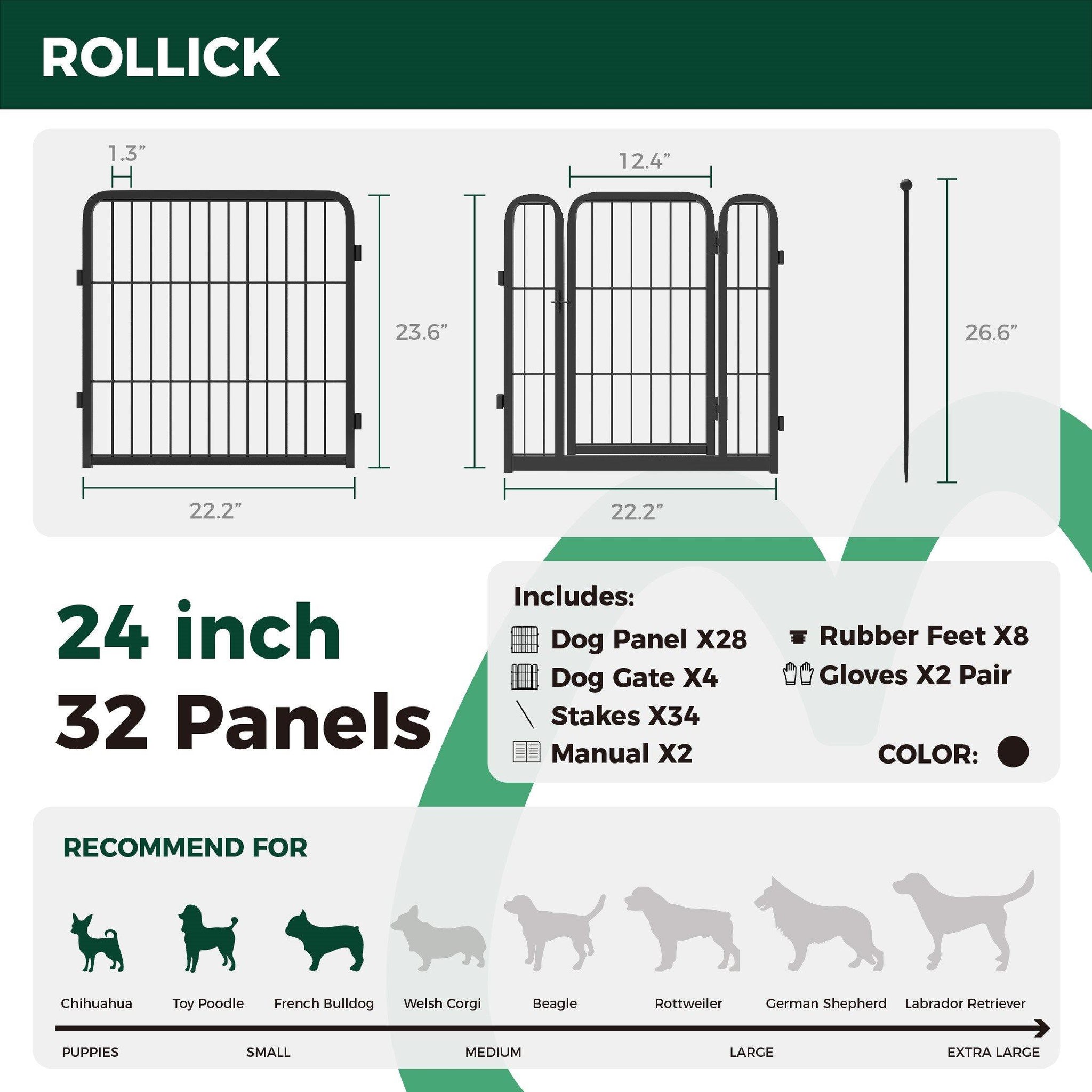 fence size