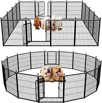 32 Inch 16 Panels Rollick Dog Playpen for All-Terrain FXW
