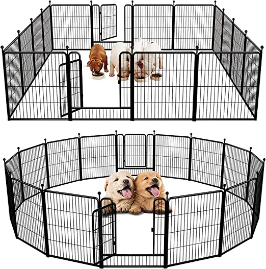 32 Inch 16 Panels Rollick Dog Playpen for All-Terrain FXW