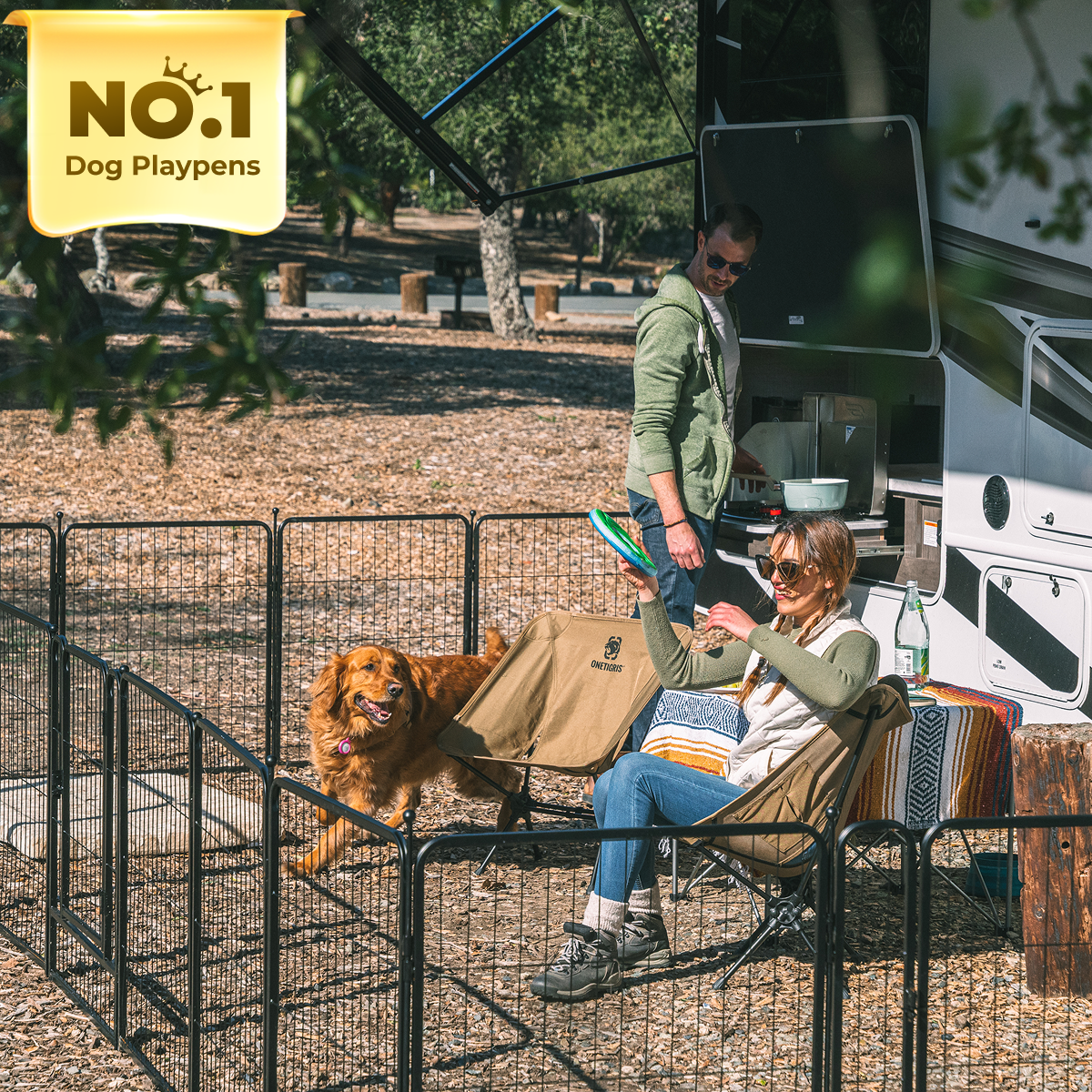 Rollick Dog Playpen All Terrain