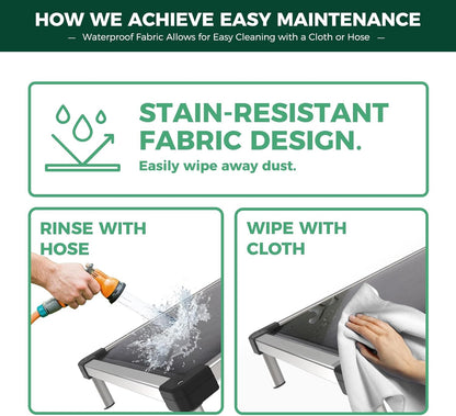 Bundle - Washable Pee Pads & TitanNest Padded Dog Bed