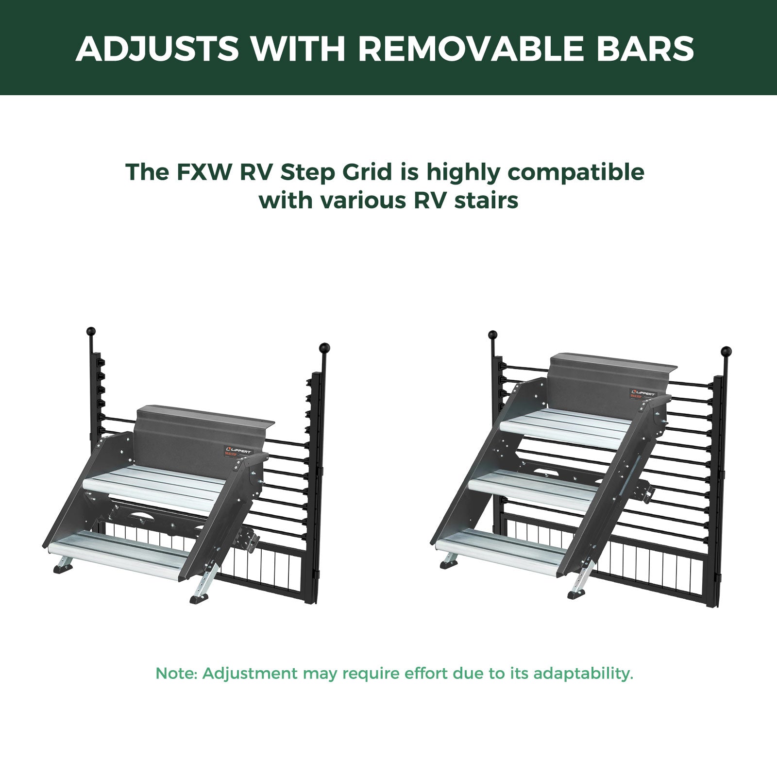 RV Step Grid - Dog Barrier for RV Stairs