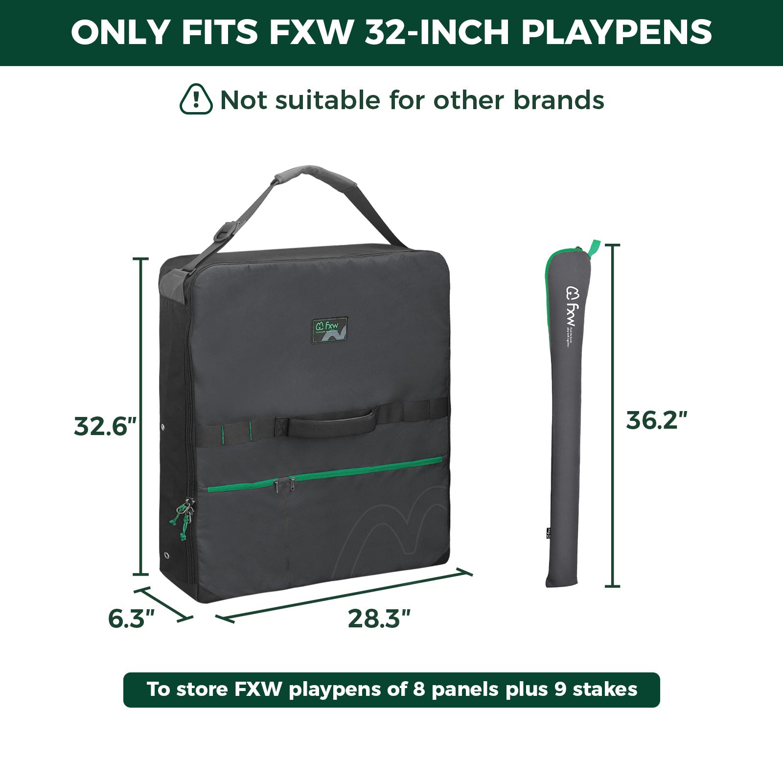 Storage Bag for Storing & Carrying Your Dog Playpen FXW