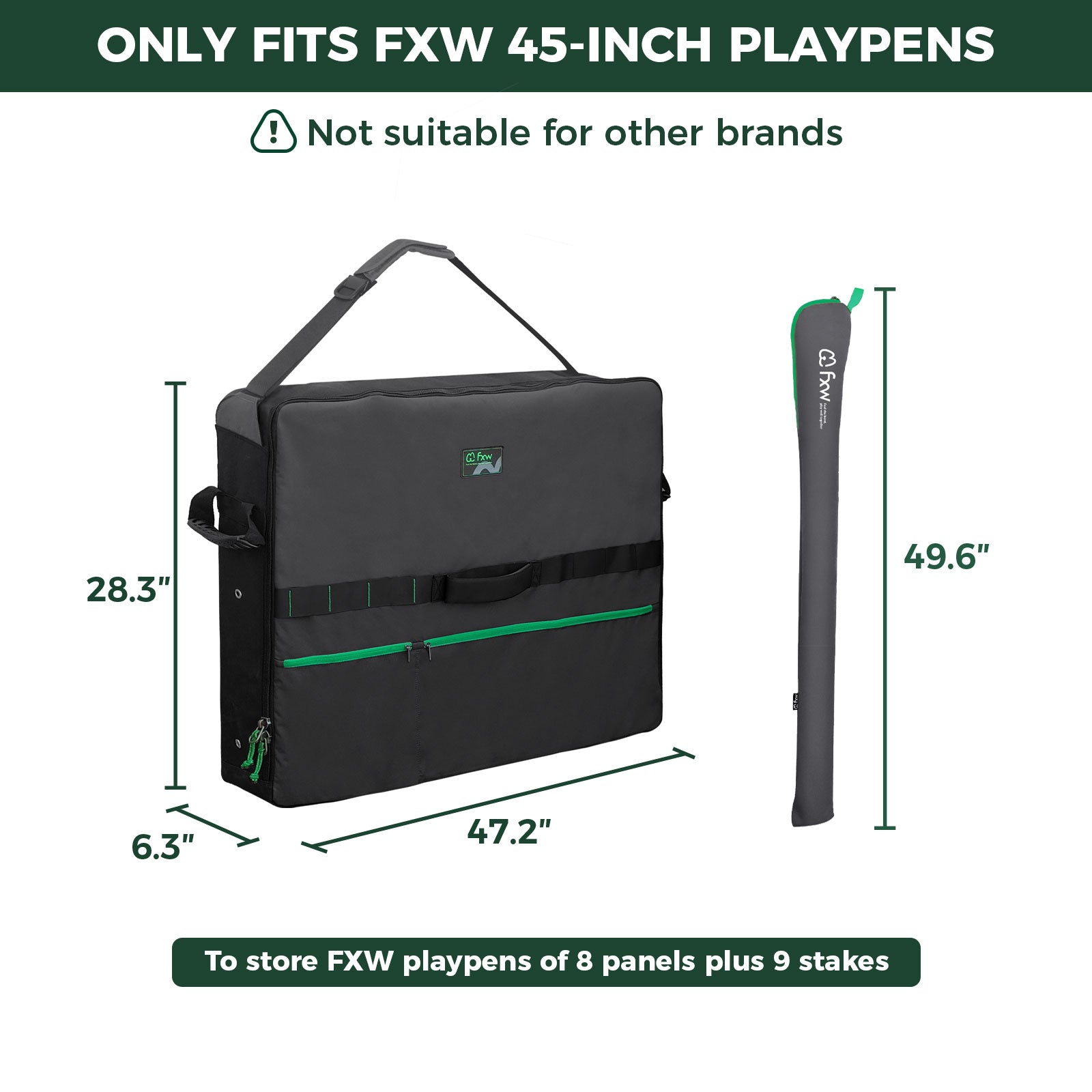 Storage Bag for Storing & Carrying Your Dog Playpen FXW