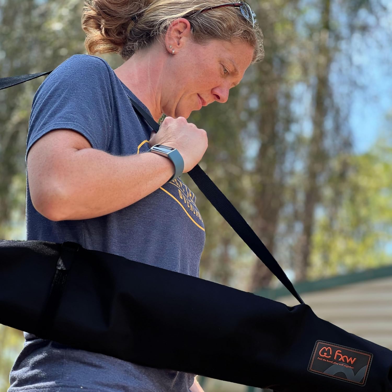 Bundle - Rollick Dog Playpen & Carry Straps & Stake Bag (3 PCs) FXW