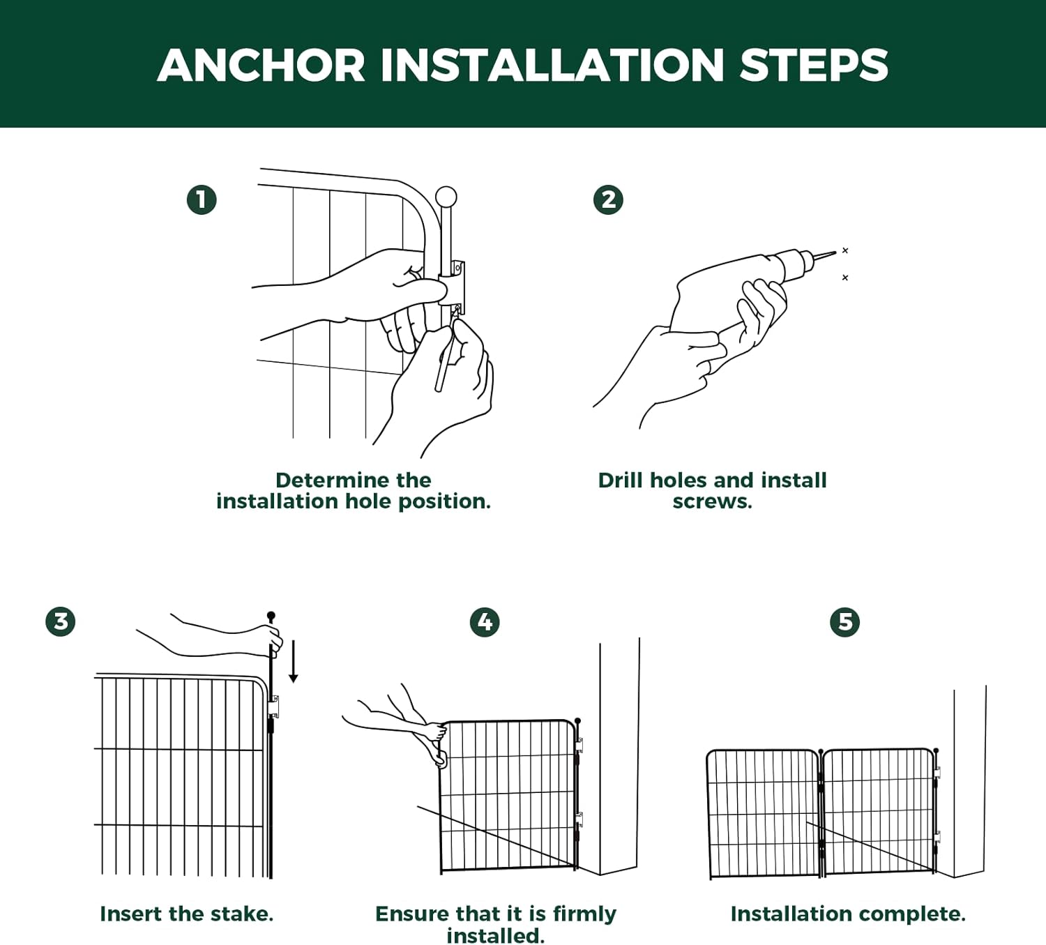 FXW Extra-Wide Indoor Dog Gate