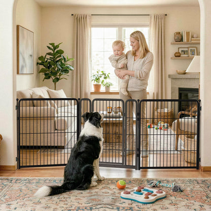 FXW Extra-Wide Indoor Dog Gate