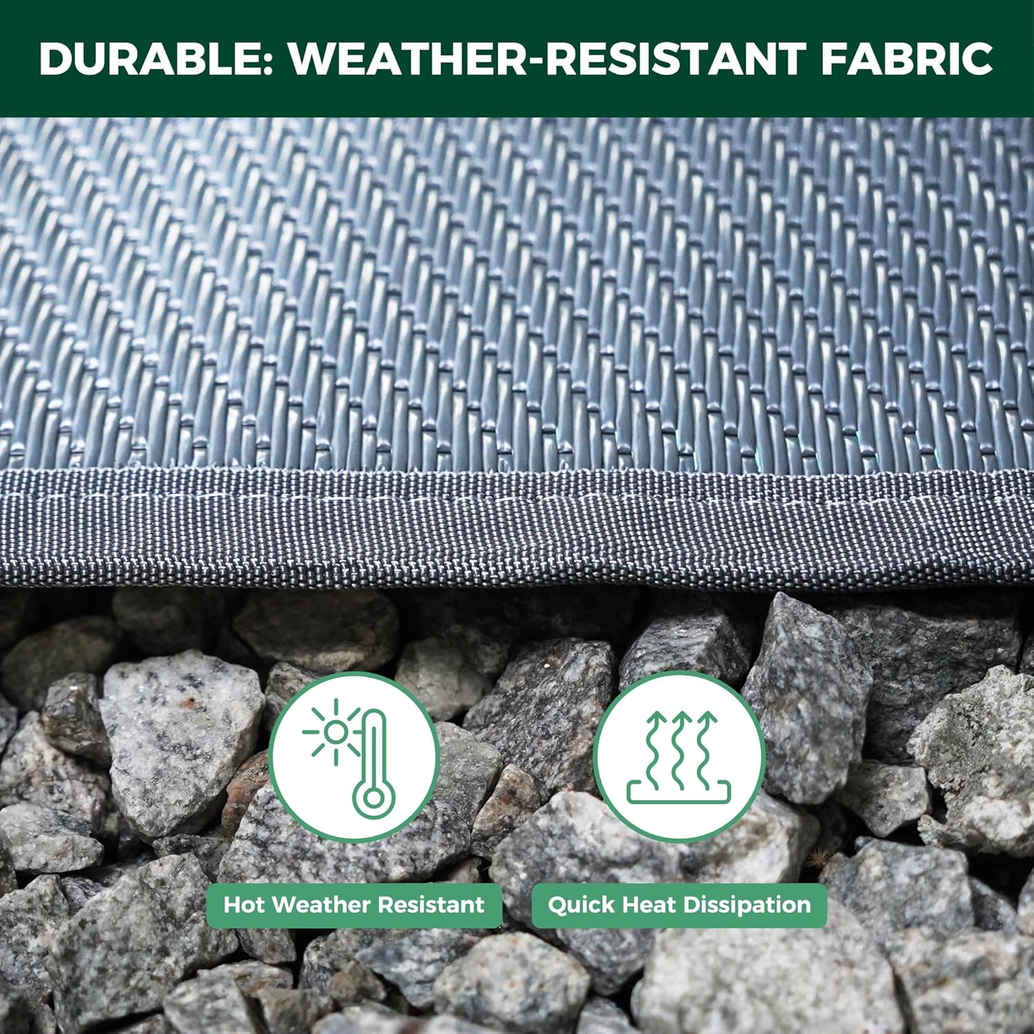 Let's ROLL RV Rug – Designed for RV Adventures with Your Dog FXW