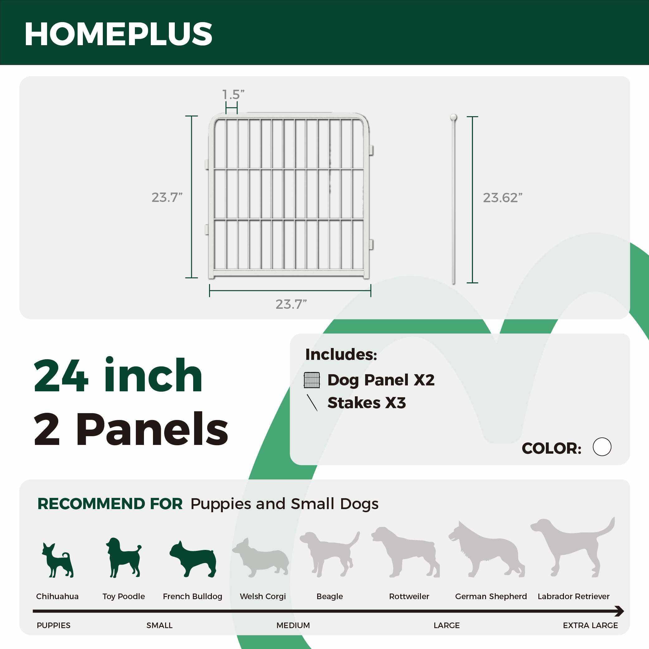 Homeplus Dog Playpen for Indoor Use FXW