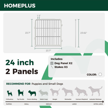 Homeplus Dog Playpen for Indoor Use FXW