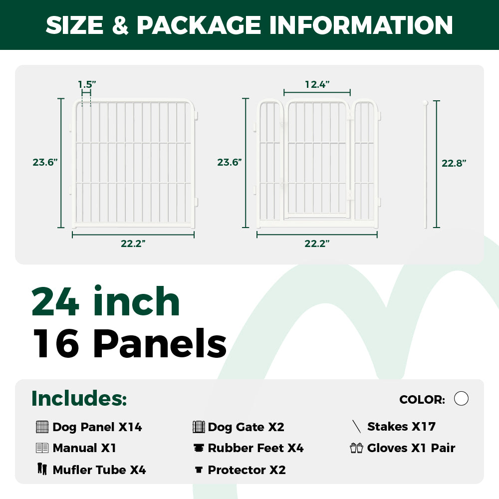 Homeplus Dog Playpen for Indoor Use FXW
