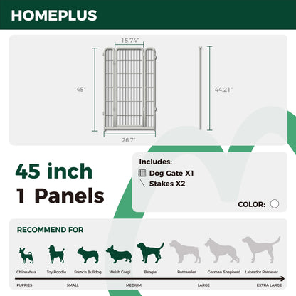 Homeplus Dog Playpen for Indoor Use FXW