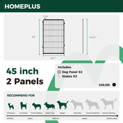 Homeplus Dog Playpen for Indoor Use FXW
