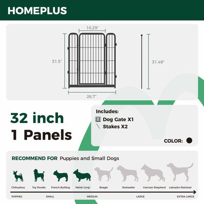 Homeplus Dog Playpen for Indoor Use FXW