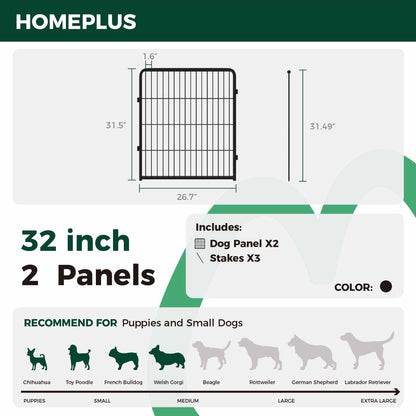 Homeplus Dog Playpen for Indoor Use FXW