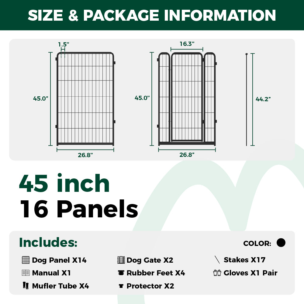 Homeplus Dog Playpen for Indoor Use FXW