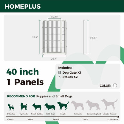 Homeplus Dog Playpen for Indoor Use FXW