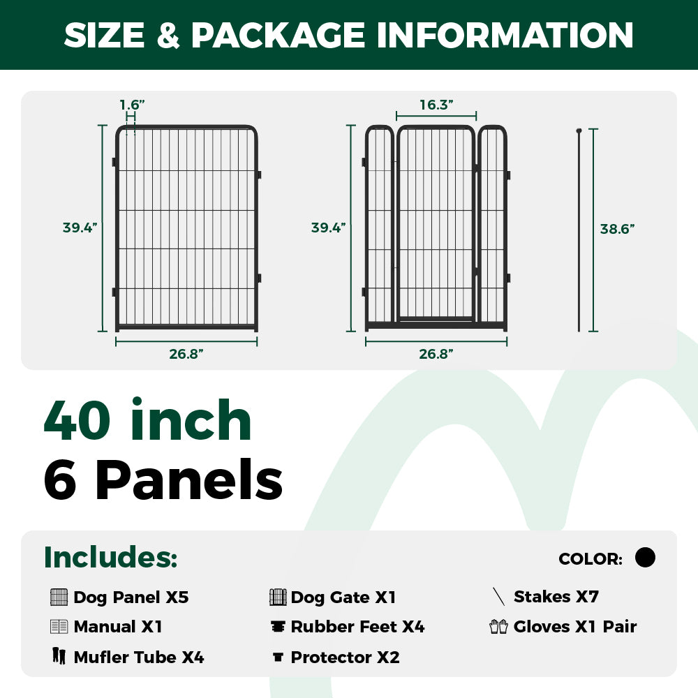 Homeplus Dog Playpen for Indoor Use FXW