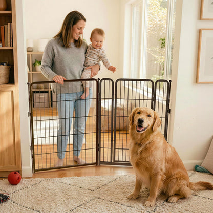 FXW Extra-Wide Indoor Dog Gate