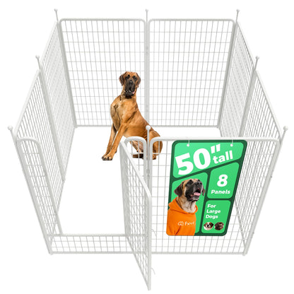 White Rollick Dog Playpen for All-Terrain