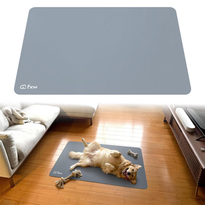 FXW Ultra Waterproof Pet Floor Protector Mat and Under Dog Crate Mat