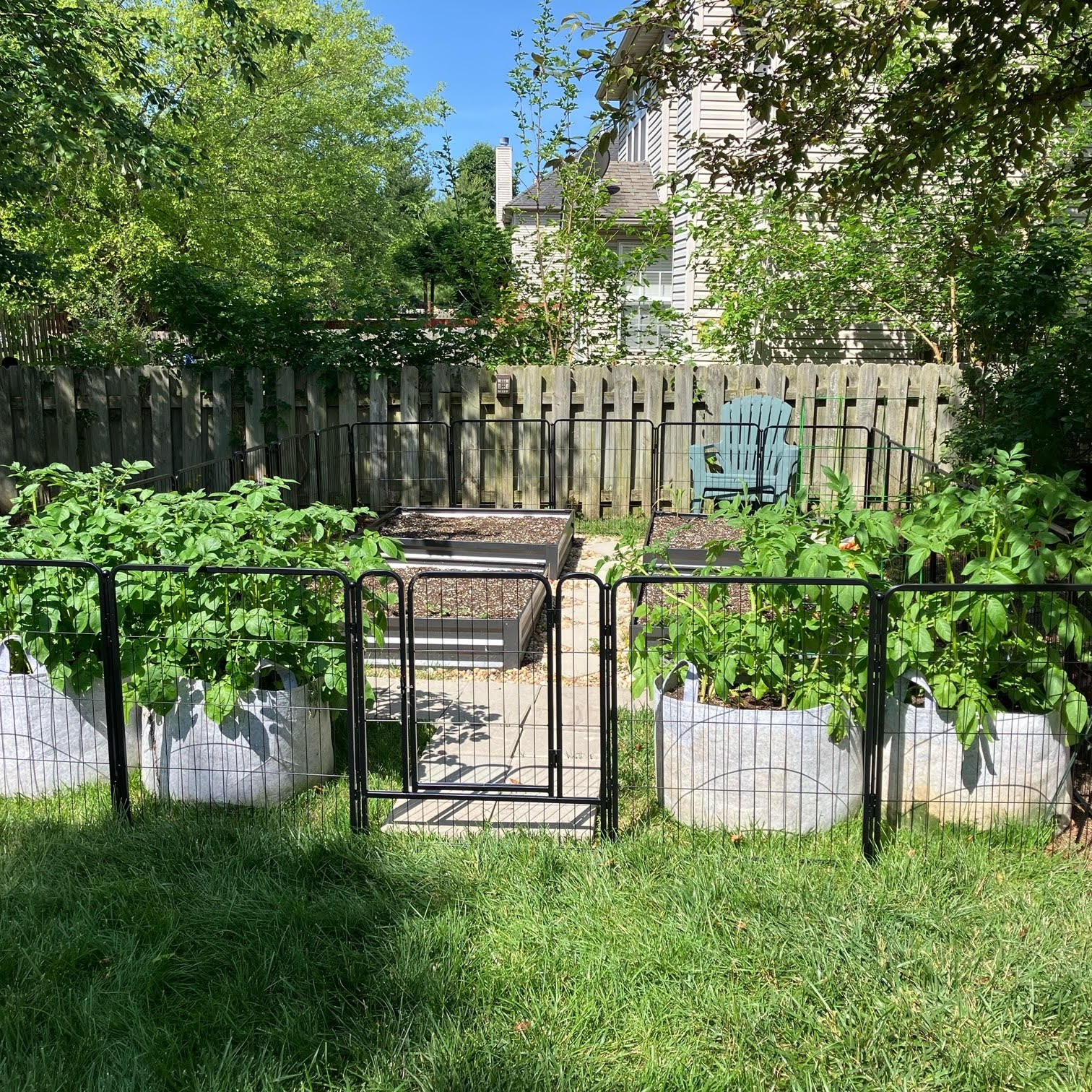 FXW Outdoor Dog & Garden Fence for Yard