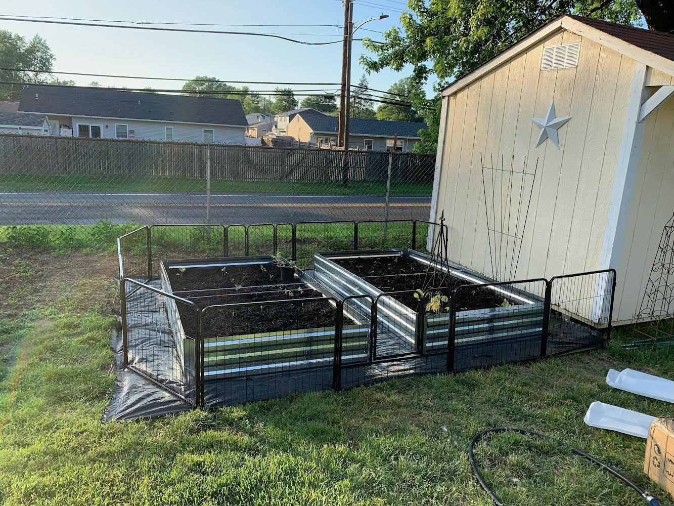 FXW Outdoor Dog & Garden Fence for Yard