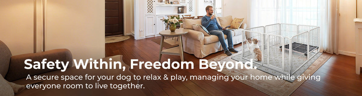 FXW Indoor Dog Playpens | Safe, Adjustable & Apartment-Friendly - Best Apartment Dog Playpens