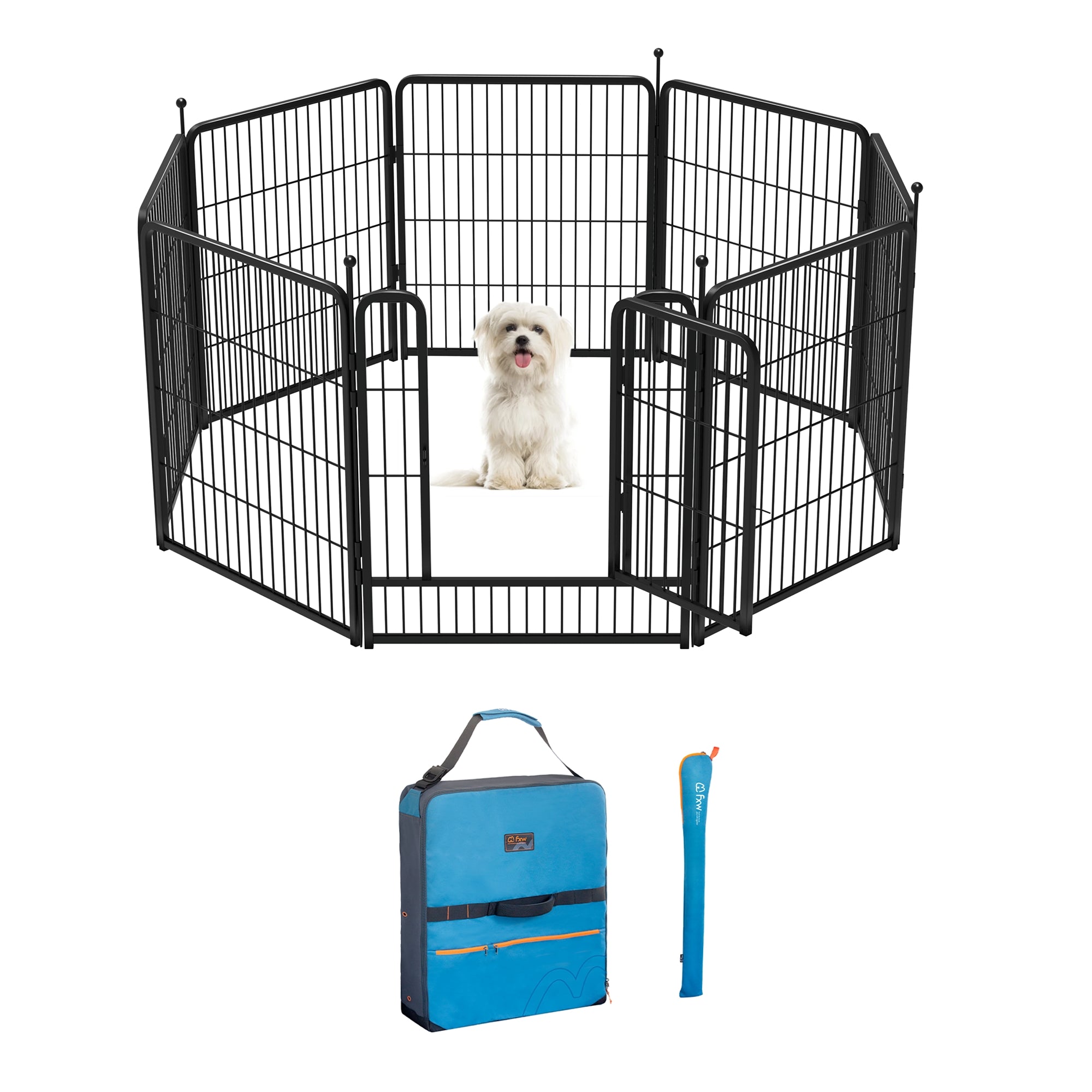 Bundle - Instant Dog Playpen & Storage Bag (2 PCs) FXW