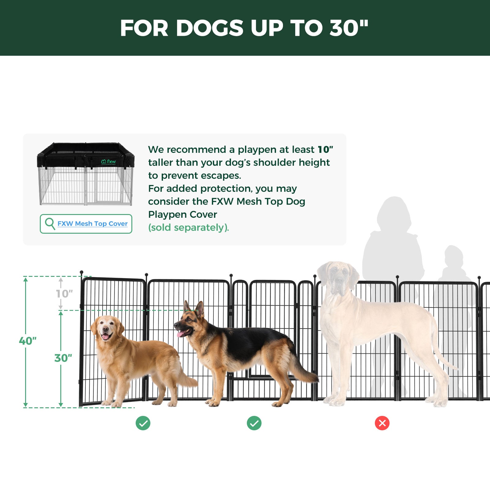 Rollick Dog Playpen for All-Terrain