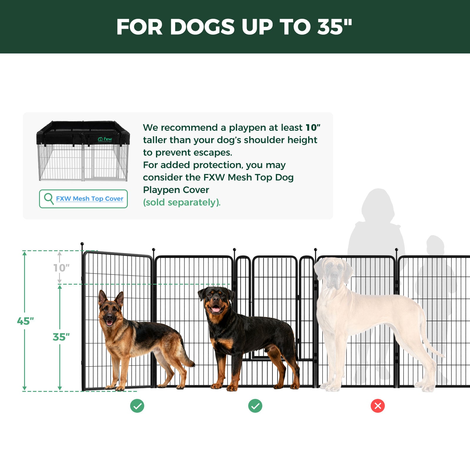 Rollick Dog Playpen for All-Terrain