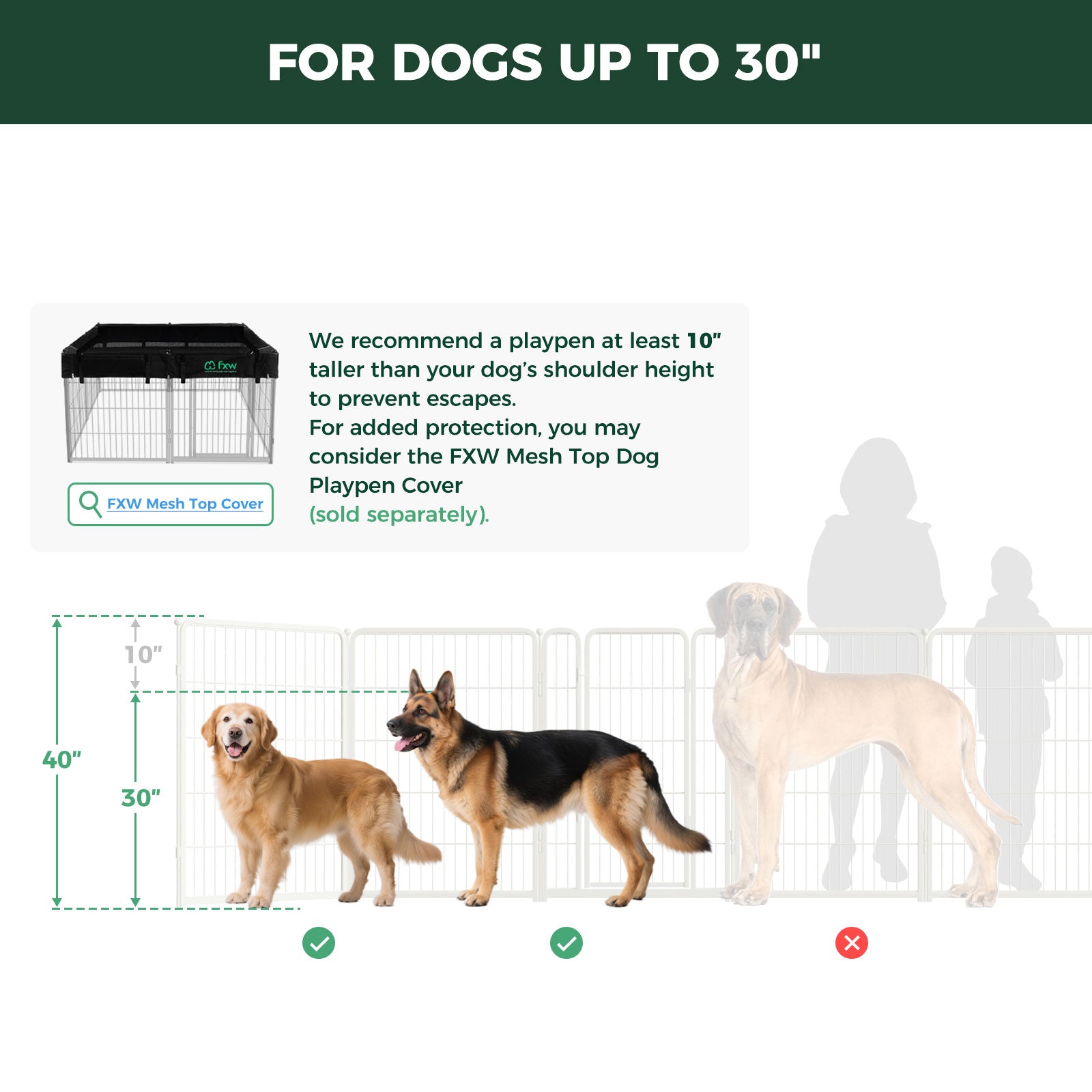 Homeplus Dog Playpen for Indoor Use