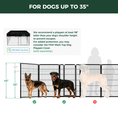 Homeplus Dog Playpen for Indoor Use