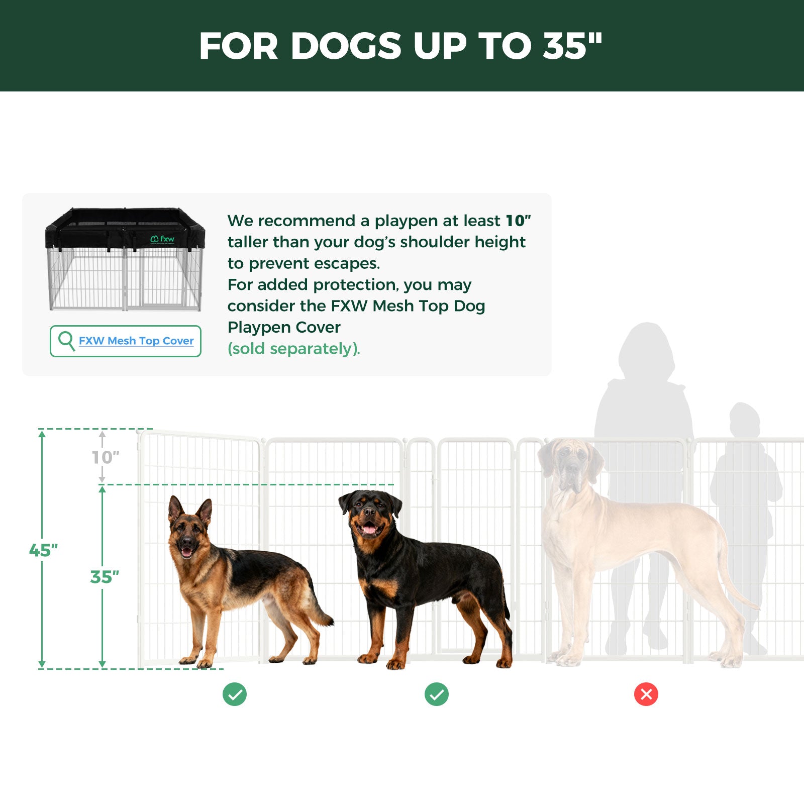 Homeplus Dog Playpen for Indoor Use