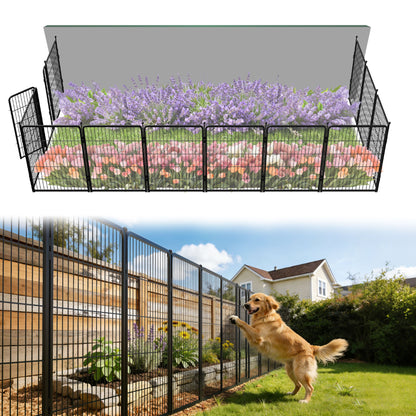 FXW Outdoor Dog & Garden Fence for Yard