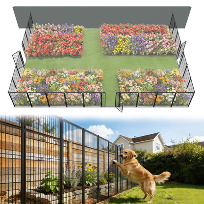 FXW Outdoor Dog & Garden Fence for Yard