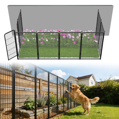 FXW Outdoor Dog & Garden Fence for Yard